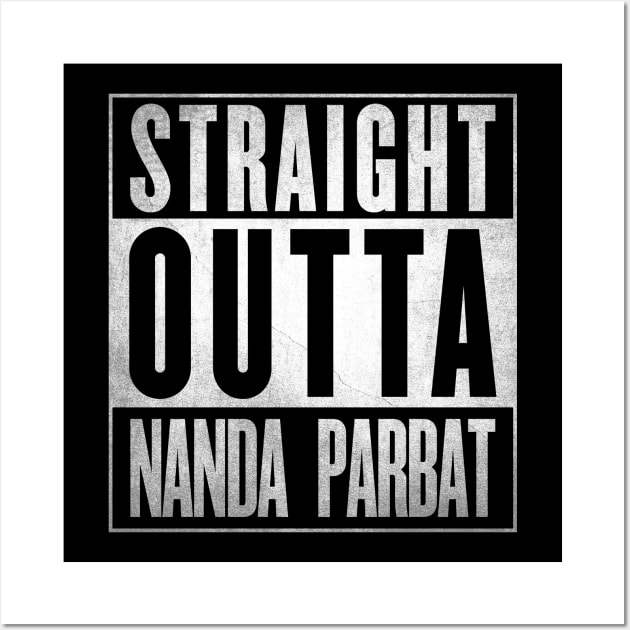 Straight Outta Nanda Parbat Wall Art by fenixlaw